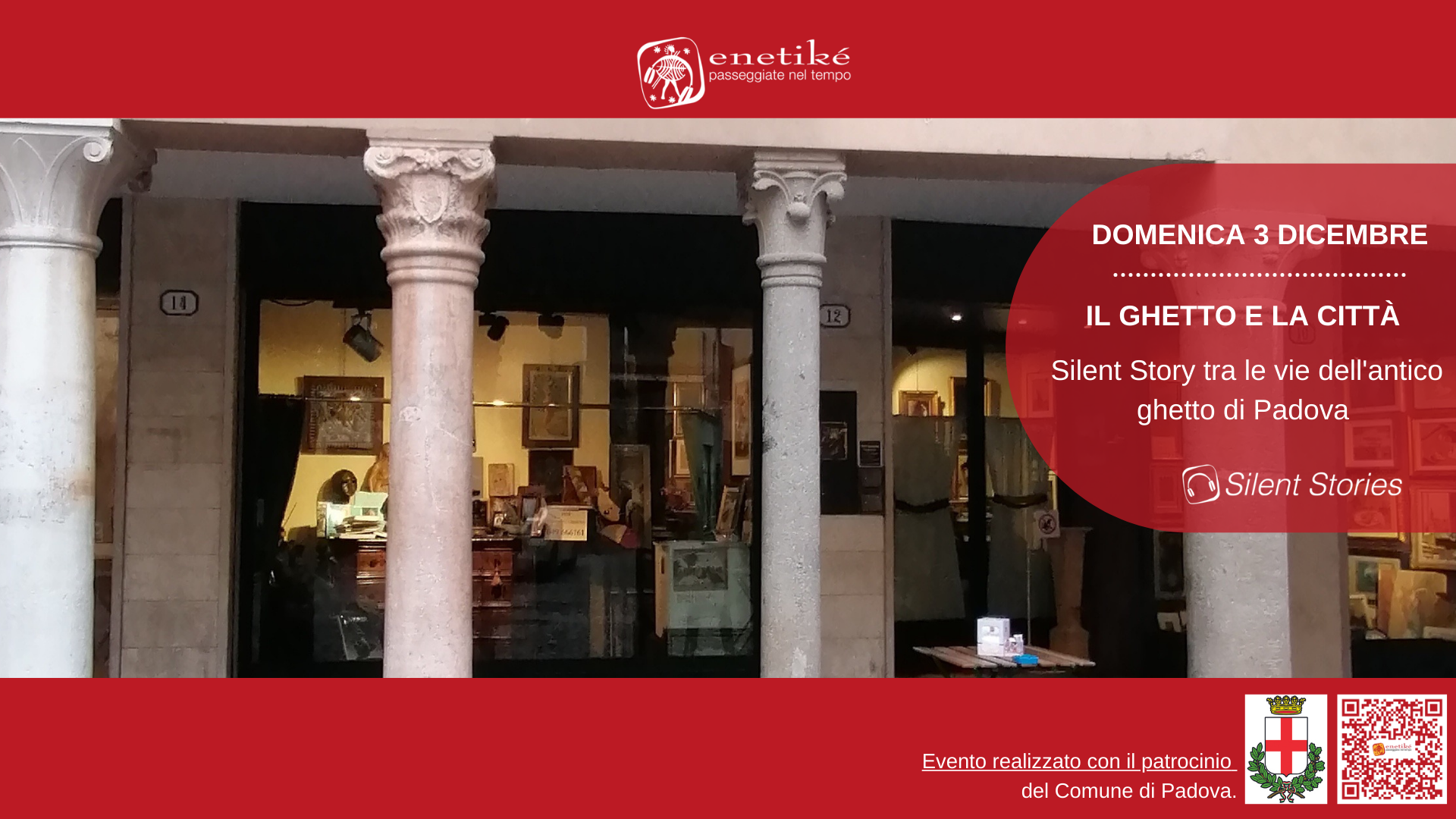 Padova – Il ghetto e la città – Silent story – domenica 3 dicembre ore 10.30