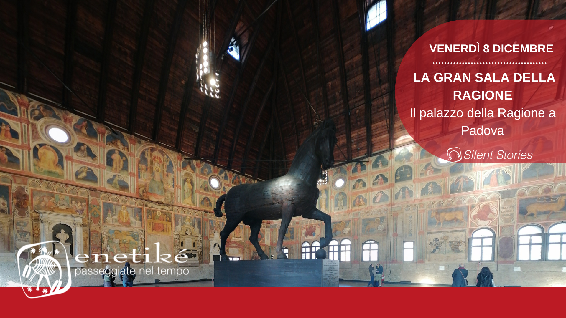 Il Palazzo della Ragione di Padova – 🎧 Silent Story – venerdi 8 dicembre ore 17.00