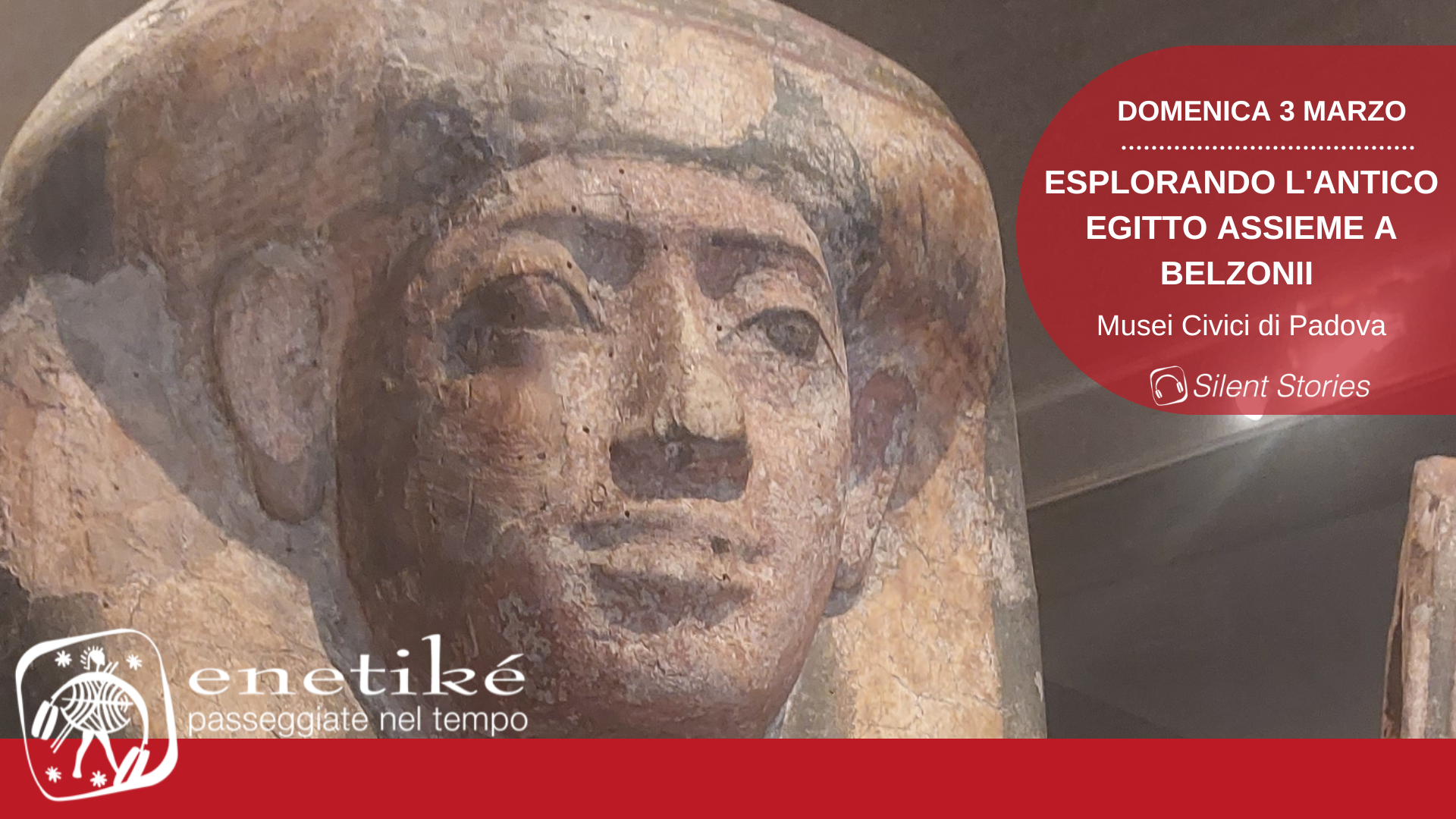 Musei civici di Padova – Esplorando l’antico Egitto assieme a Belzoni – Domenica 3 marzo – ore 11.00