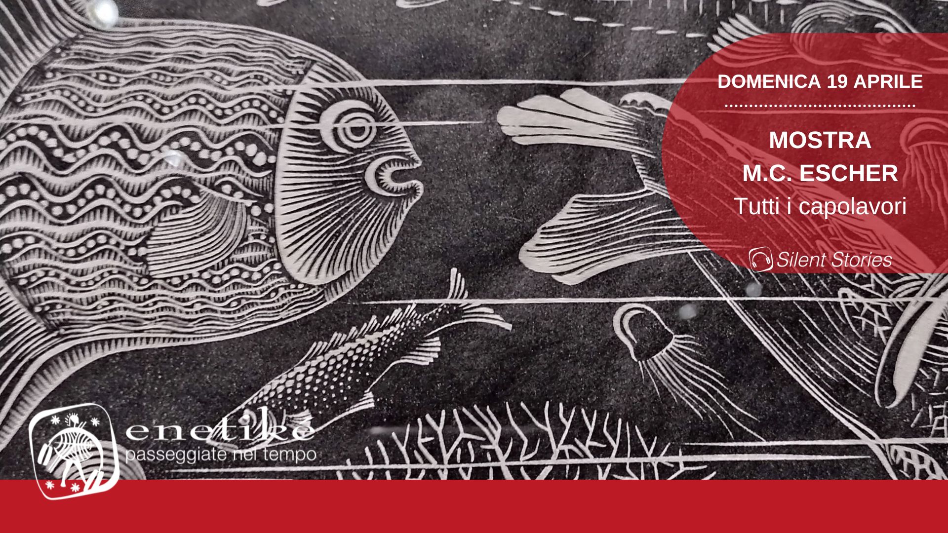 𝐆𝐋𝐈 𝐄𝐍𝐈𝐆𝐌𝐈 𝐕𝐈𝐒𝐈𝐕𝐈 𝐃𝐈 𝐄𝐒𝐂𝐇𝐄𝐑 𝐢𝐧 𝐦𝐨𝐬𝐭𝐫𝐚 𝐚 𝐏𝐚𝐝𝐨𝐯𝐚 &ndash; 𝐝𝐨𝐦𝐞𝐧𝐢𝐜𝐚 𝟏𝟗 𝐚𝐩𝐫𝐢𝐥𝐞 𝐨𝐫𝐞 𝟏𝟏.𝟎𝟎