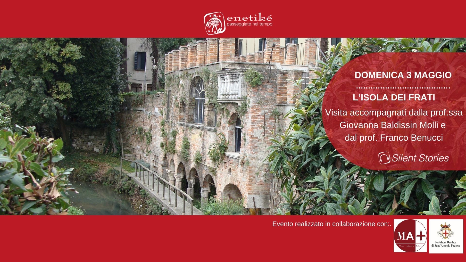 𝐏𝐚𝐝𝐨𝐯𝐚 &ndash; 𝐋&rsquo;𝐢𝐬𝐨𝐥𝐚 𝐝𝐞𝐢 𝐟𝐫𝐚𝐭𝐢 &ndash; 𝐝𝐨𝐦𝐞𝐧𝐢𝐜𝐚 𝟑 𝐦𝐚𝐠𝐠𝐢𝐨 𝐨𝐫𝐞 𝟏𝟎.𝟑𝟎